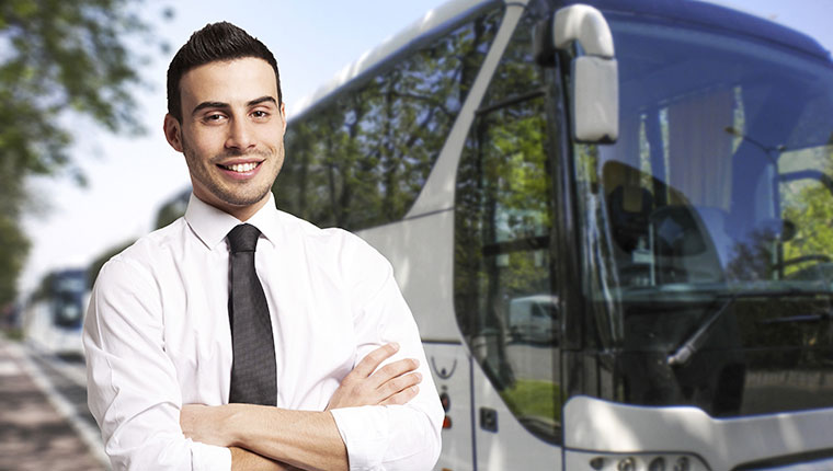 pay for tour bus driver